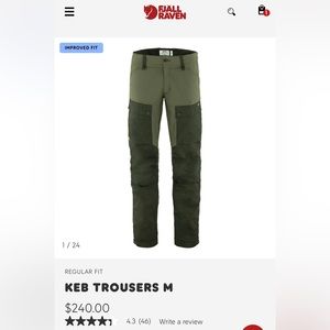 Fjallraven Keb Trousers